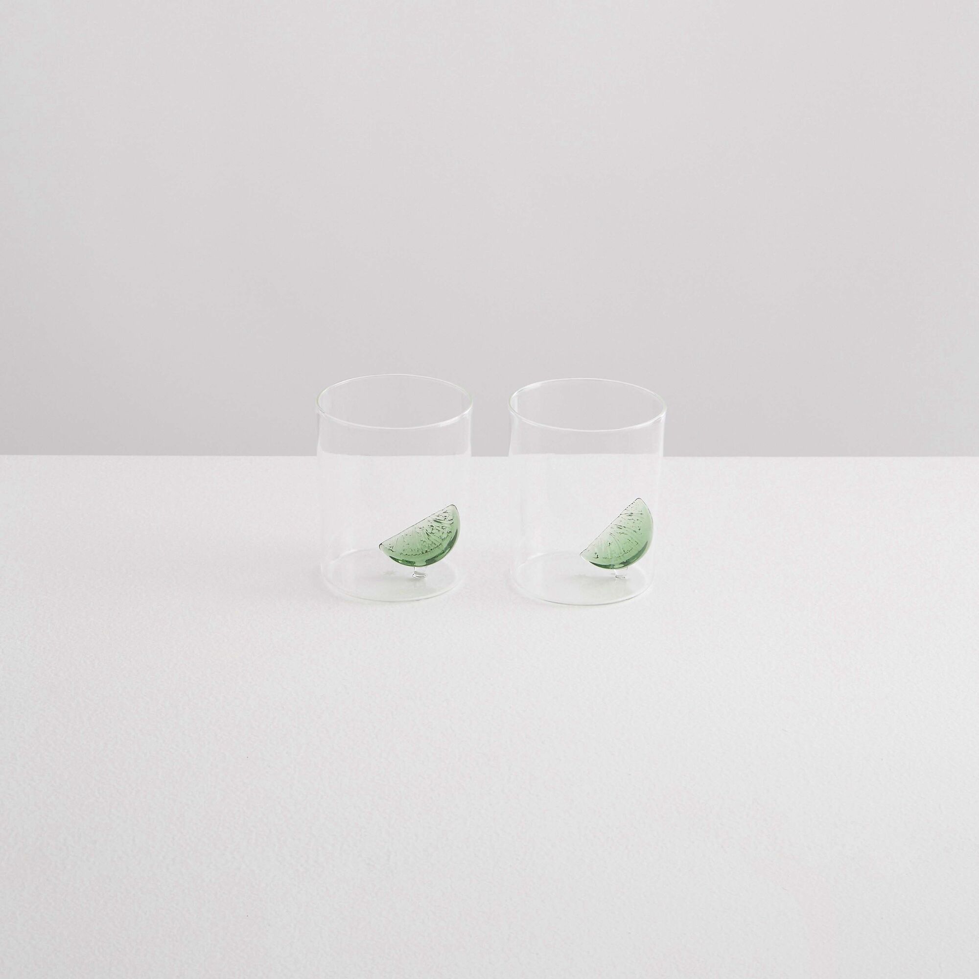 2 GIN & TONIC GLASSES